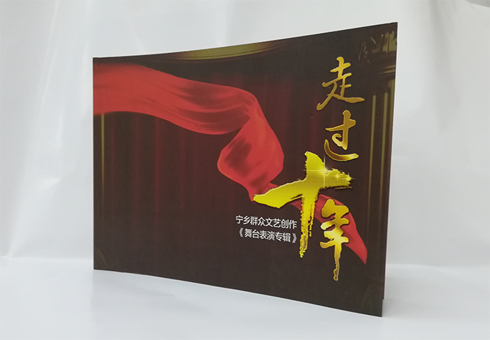 走過(guò)十年周年紀念畫(huà)冊印刷內容頁(yè)圖1