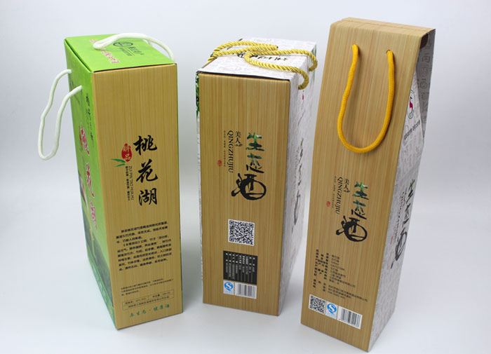個(gè)性禮盒包裝讓“竹筒酒”身價(jià)倍增，長(cháng)沙包裝印刷廠(chǎng)再為桃江特產(chǎn)定制包裝