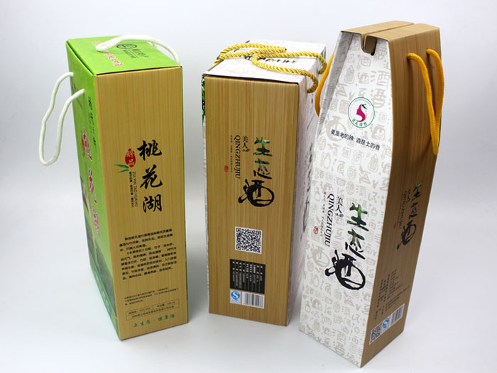 個(gè)性禮盒包裝讓“竹筒酒”身價(jià)倍增，長(cháng)沙包裝印刷廠(chǎng)再為桃江特產(chǎn)定制包裝