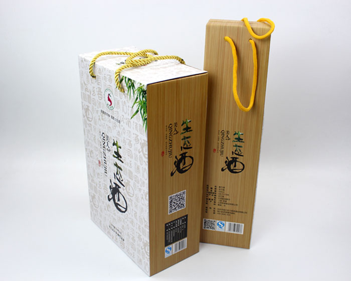 個(gè)性禮盒包裝讓“竹筒酒”身價(jià)倍增，長(cháng)沙包裝印刷廠(chǎng)再為桃江特產(chǎn)定制包裝